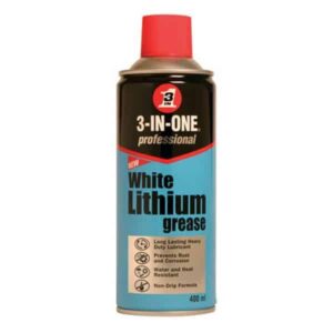 3-In-1 400ml White Lithium Grease Spray