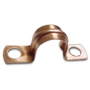 AG 3/16" Pipe Clip Copper x 10