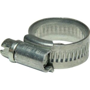 Jubilee Hose Clip 13-20mm Zinc Plated Mild Steel Size 00MS