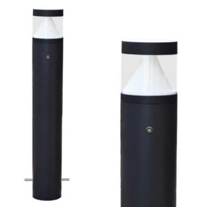 Boleda Conus 20W LED Bollard Light with Sensor (1M Root Mount)