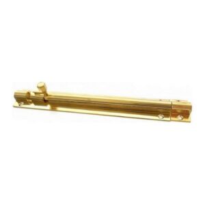 AG Barrel Bolt Brass 6"