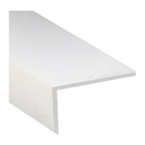 L Moulding 30mm x 18mm x 2.5 Metre, White