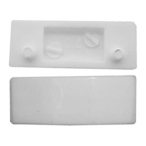 Ellbee Crystal Window Wedge 17mm White