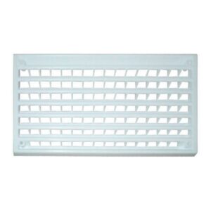 Air Vent 6-3/4" x 3-1/2" White Plastic