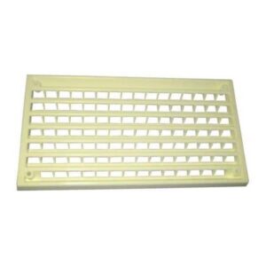 Air Vent 6-3/4" x 3-1/2" Ivory Plastic