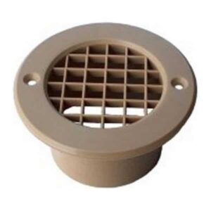 75mm Mesh Floor Vent Beige