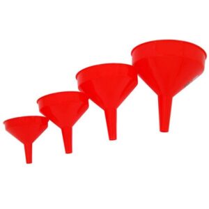 Plastic 4 Piece Funnel Set