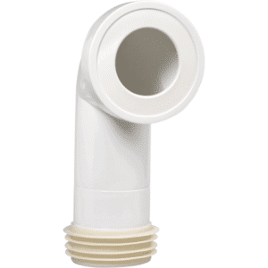 WC Long Pan Connector Bend with Fins