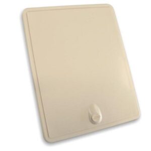 Access Door and Frame Cream Coin Lock