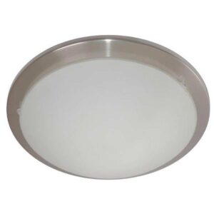 Ceiling Light Matt Chrome 290mm Dia