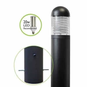 LEDifice Commercial Bollard Light Root Mounted 0.8m