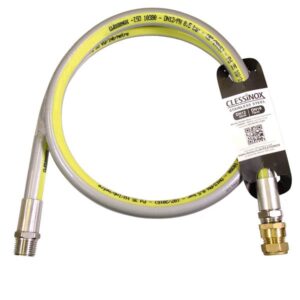 Stainless Hose Assembly 1.2 Metre 1/2" x 15mm