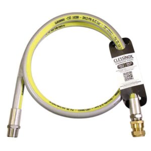 Stainless Hose Assembly 1.2 Metre 1/2" x 22mm