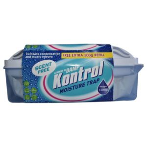 Kontrol Streamline Moisture Trap (1 Ltr) + Extra 500g Refill Scent Free