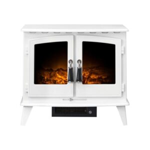 Adam Woodhouse Electric Stove in White (0.9kW / 1.8kW)
