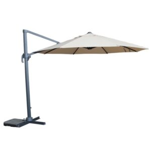 AG Beige Roma Parasol 3.5m with Tilt Function and 360 Rotation